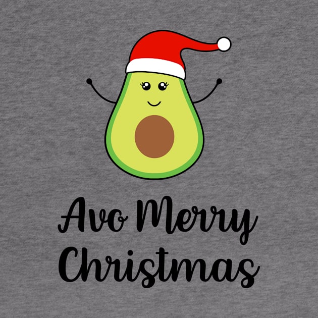 Avocado Merry Christmas, Vegan Chrismas by Sapfo